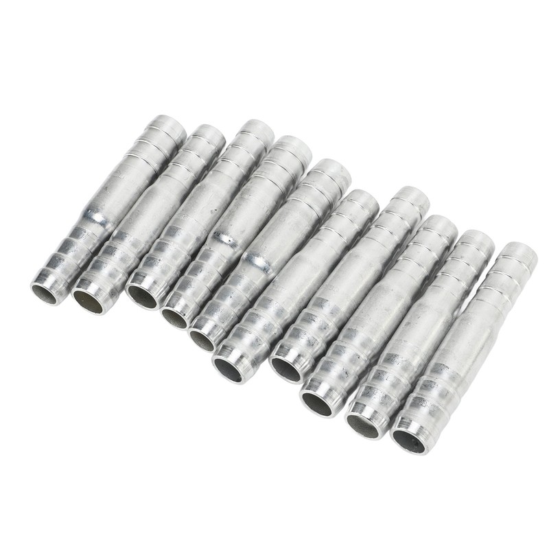 50 Pcs Air Conditioning Hose Barb Fitting Aluminum Pipe Connector