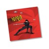 spielum 44-Piece Ninja Party Set - Plates Cups Napkins Straws