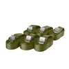 6 x Clamp Lock Straps, Lashing Straps, for up to