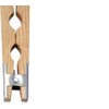 Wood Ring Holder Hand Clamp 8 Inch Wooden Grinding Handle