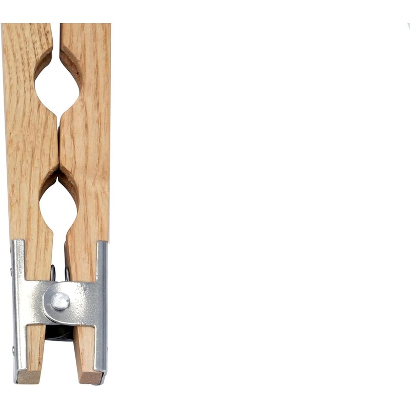 Wood Ring Holder Hand Clamp 8 Inch Wooden Grinding Handle