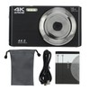 Digital Zoom Camera with 16x Powerful Zoom, 4K 44MP Full