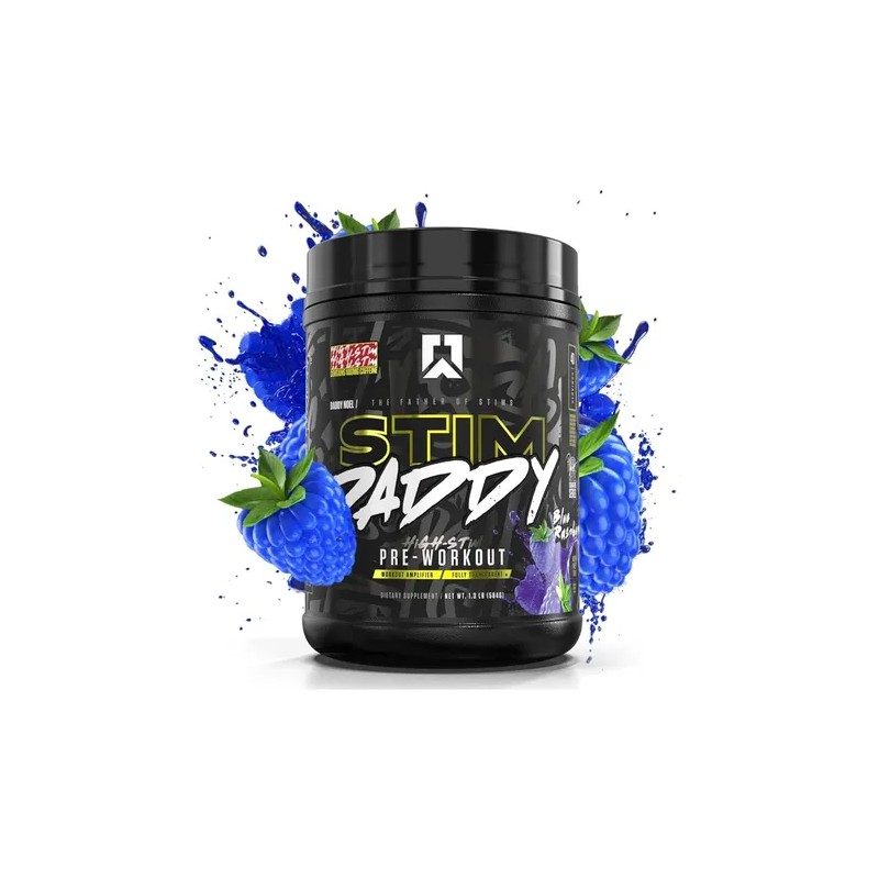 Ryse Pump Daddy 40 Serv Pre-entr Sabor Blue Raspberry Blue