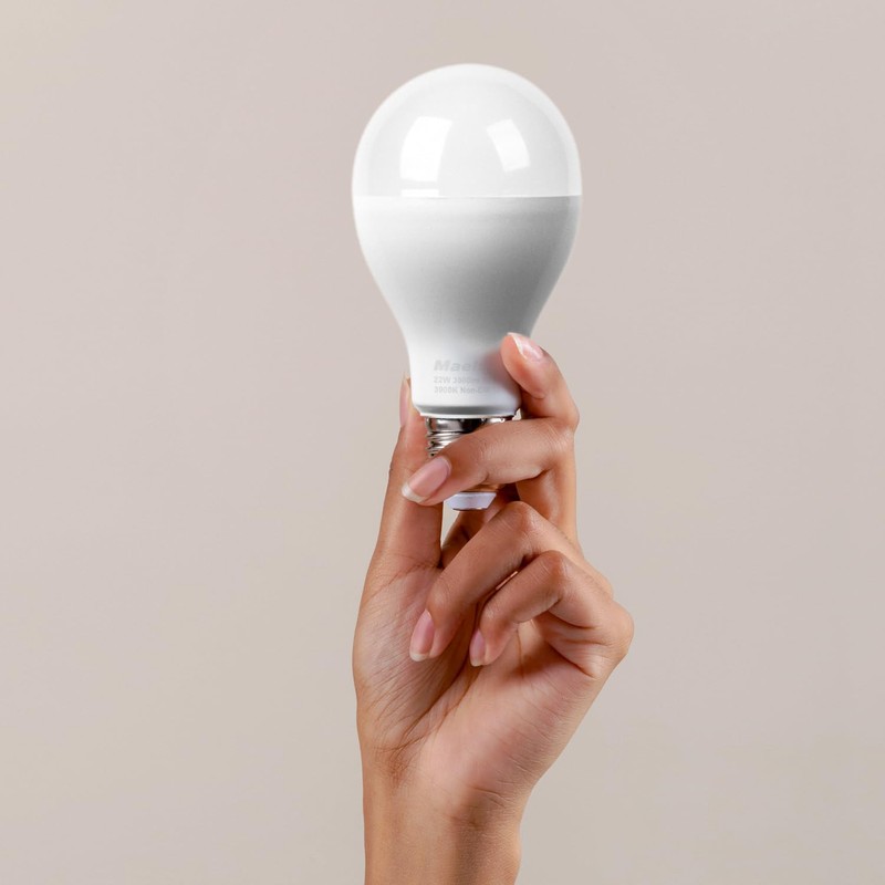 Maelsrlg 200 Watt LED Bulb Equivalent, A21 22W 3000 Lumen