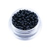 Kullke Nano Rings & Beads for Extensions (1000PCS, Black)