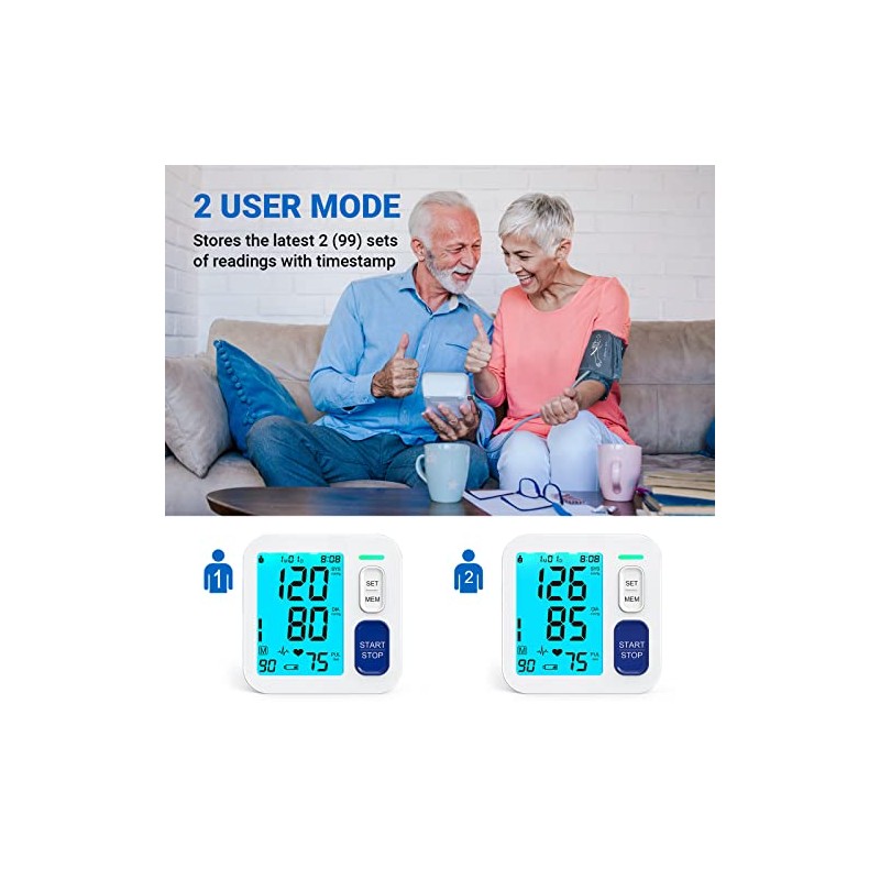 Blood Pressure Monitors for Home Use, 9-17 13-21 Extra Large