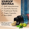 11in1 Soursop Graviola Extract Capsules 9450mg - Combined with Elderberry,