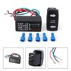 Aswalling 12V Universal 3-Wire Flash Controller W/Turn Signal Switch LED