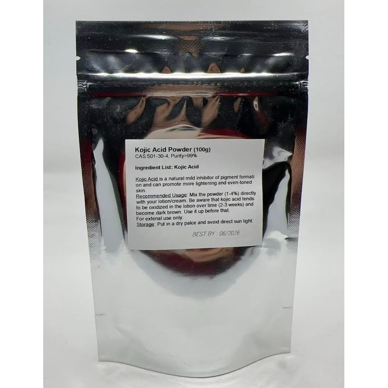 Kojic Acid Powder (100 gram), Pure