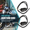 MospdyGear 2Pcs Ignition Coil, 12V Motorcycle Accessory Ignition Coil, Replacement