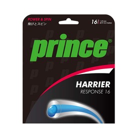 Prince Harrier Response 16 7JJ021 Rigid Tennis Gut Clear Gray