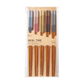 Ishida 67056-2 Susu Bamboo Chopsticks for Guests 5 Pairs 22.5 cm [67056-2] Safety Chopsticks