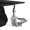 Endea Graduation Mixed Double Color Tassel with Silver Date Drop