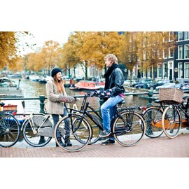 Lenkerhandschuhe wOBS stars & black white