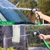 RESTMO Heavy Duty Hose Nozzle, Metal Garden Water Hose Sprayer