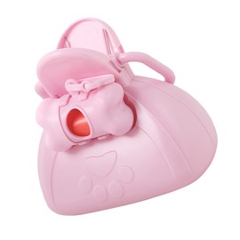 CIYODO Portable Pet Waste Bag Dispenser Trash Bag Holder for Dog Walking Lightweight Random