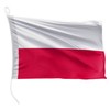 FLAGLY Premium Boat Flag Poland 20 x 30 cm -