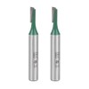 sourcing map Router Bit 1/4" Shank 1/8" Cutting Dia Single
