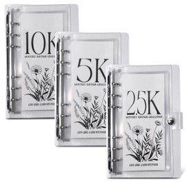 12-Month Money Saving Challenge Binder Set with Envelopes