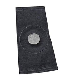 ANCIENTIMPEX Gel Patella Knee Cap | Slip-On Gel Knee Support Cap for Strains, Sprain, Knee Cap Support, Swelling, Soreness | Elastic Knit Knee Support with Gel Centre (Small)