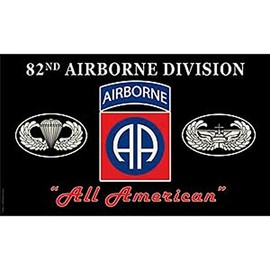 Trade Winds 3x5 Army Black 82nd Airborne Division All American Premium Flag 3'x5' Banner Premium Fade Resistant