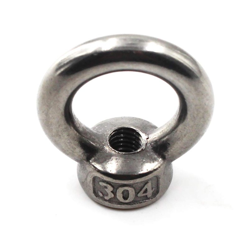 M12 Lifting Eye Nut 304 Stainless Steel Ring Eye Bolts