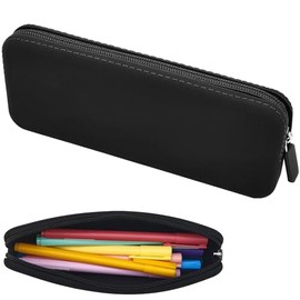 Scartink Estuche de Lápices de Silicona, Bolsa de Cosméticos de Silicona Impermeable, Bolsa para Lápices, Estuche Multifuncional para Lápices Estético