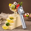 Cuchara de helado grande de 7 pulgadas antiadherente y anticongelante,