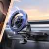 pop-tech for MagSafe CD Slot Car Phone Holder, [Built-in Steel