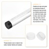 uxcell 180mm(7") Rubber End Caps, Round Vinyl Plug Insert Plastic