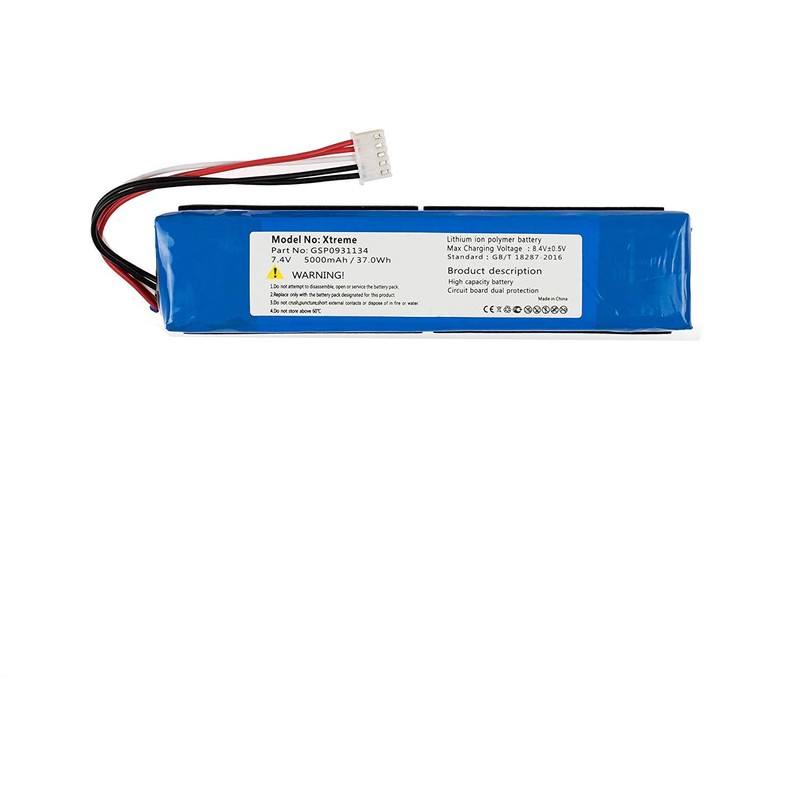 GSP0931134 Batteriewechsel für JBL Xtreme Portable Wireless Bluetooth Speaker(7.4V 5000mAh)