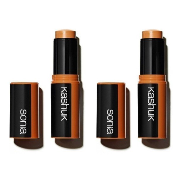 Sonia Kashuk Undetectable Foundation Stick Chestnut #18 (2-Pack)