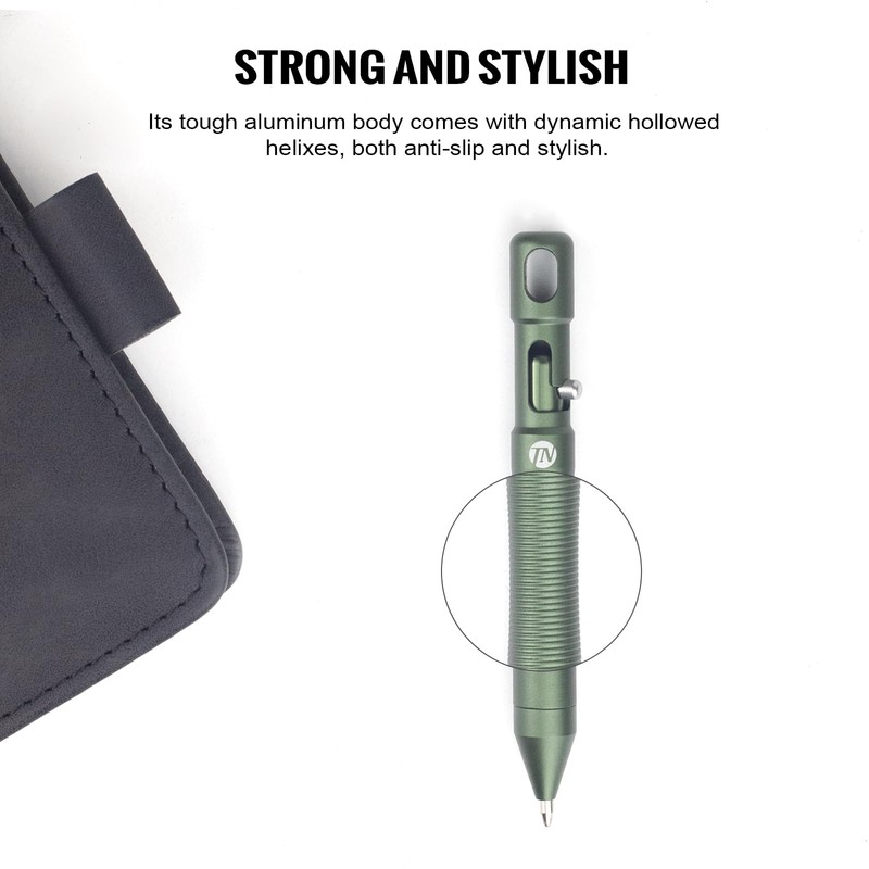 ThruNite Mini Ballpoint Pen Keychain EDC Pocket Ballpoint Pen Smooth