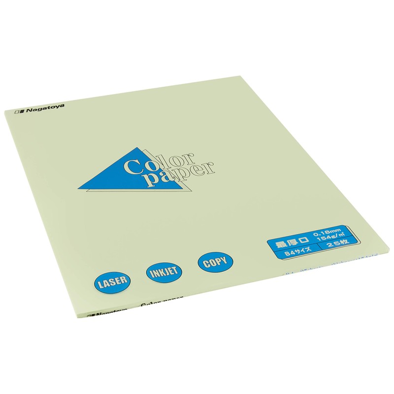 Nagatoya Shoten Color Paper Na-2506 B4 Thickest Mouth 25 Sheets