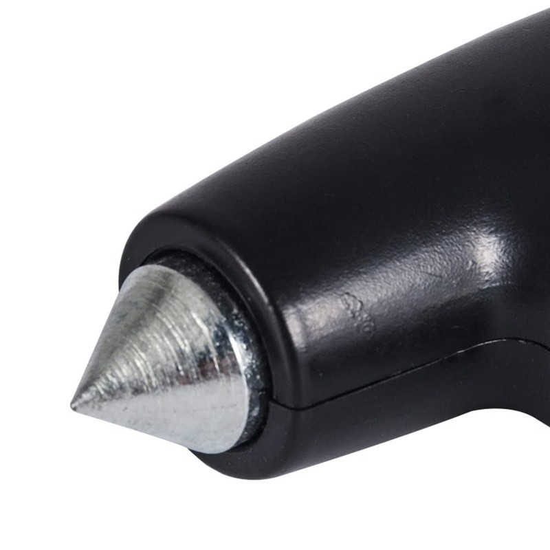 TOTMOX Window Breaker,Double-Sided Window Breaker w/Carbonized Hammer Tips,Black Safety Hammer