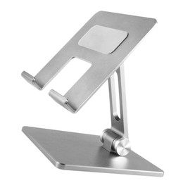 COHEALI 1Pc Laptop Cooling Rack Silver Folding Stand for Optimal Work Angle Space Saving Design for Gaming Video Watching and Typing Compatible with Various Laptop