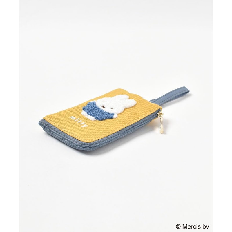 Miffy Key Pass Pouch Yellow Colorful Sagara