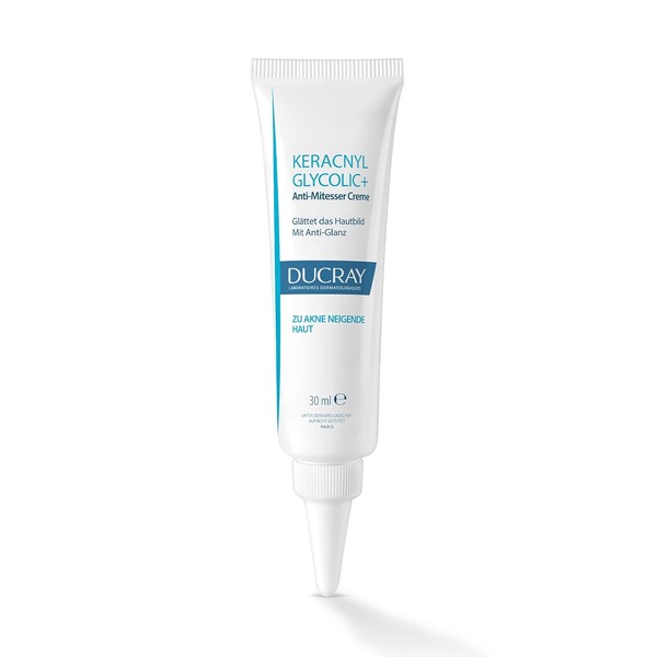 Ducray Keracnyl Glycolic, Crema Anti Acn, Piel Grasa, 30ml -