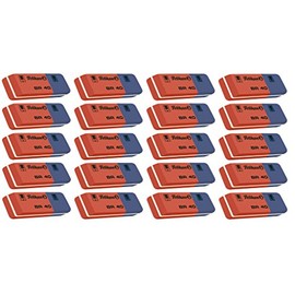 Pelikan BR40 Eraser Rubber, blue / red