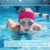 Swimming Headband to Hold Earplugs, Adjustable Swim Ear Band Waterproof,