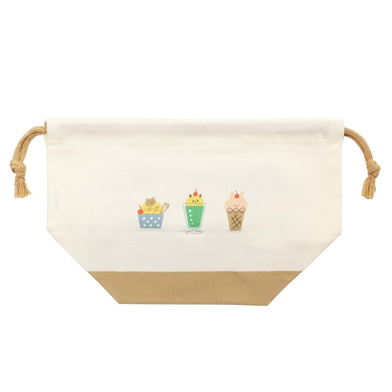 Kutsuwa MU006 Mizutama Lunch Bag, Made in Japan