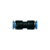 RIEGLER 109794-135.006 Straight Connector Blue Series for Hose Outer Diameter