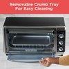 BLACK+DECKER TO3250XSBD 8-Slice Extra Wide Convection Countertop Toaster Oven, Includes
