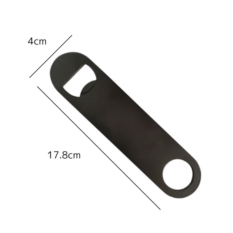 Bottle Opener Bottle Opener Stainless Steel Flat Design Portable Large