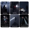 USB Headlamp 3000lm Waterproof 90 Degree Adjustable Hands Free Rechargeable