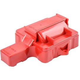 JEGS HEI Distributor Ignition Coil Dust Cover | Fits 1974-1990 GM HEI Ignitions | Red