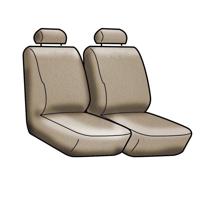 Coverking Custom Fit Front 50/50 Bucket Seat Cover for Select