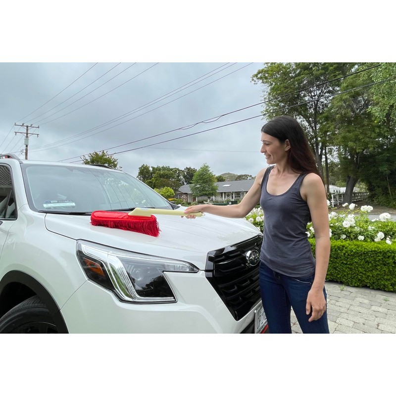 California Car Duster Heritage Car Duster with Plastic Handle and