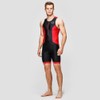 ZONE3 Men's Aquaflo Plus Trisuit, Black, S