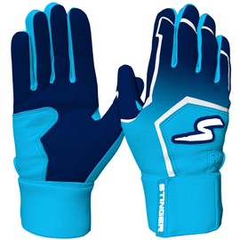 Stinger Sports Winder Series Batting Gloves for Baseball & Softball (Adult Medium, Ice Breaker)